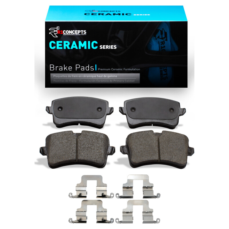 Audi A4 Brake Pads - Rear - R1 Concepts - Ceramic - `08-`17